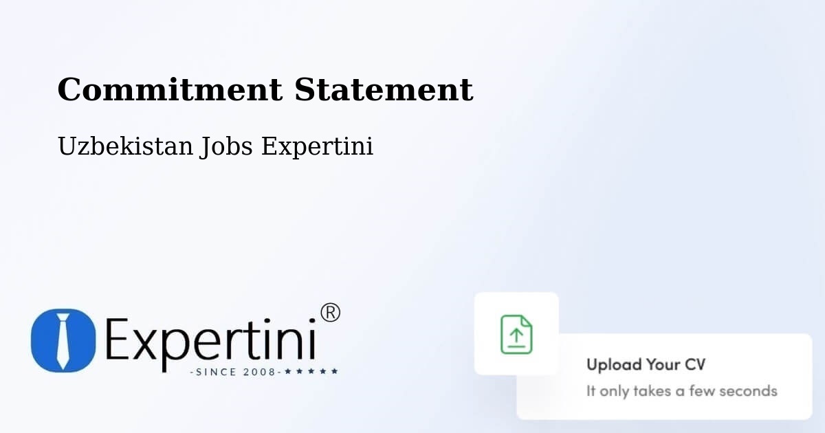 Corporate Commitment – Yangiobod - Uzbekistan Jobs Expertini